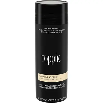 Preferatul clienților Fibre păr, Toppik, Light Blonde, 55g