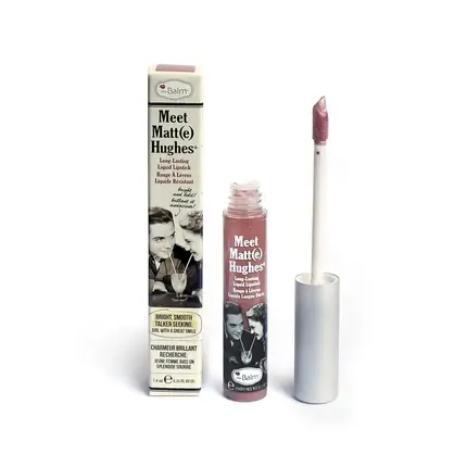 Ofertă limitată Ruj lichid, Thebalm, Meet Matte Hughes, roz