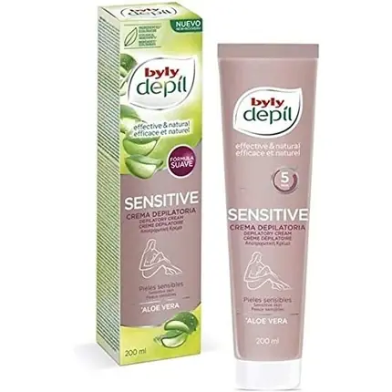 Comandă acum Cremă Depilatoare Byly Sensitive Aloe Vera 200ml