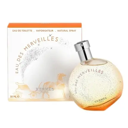 Preferatul clienților Eau De Toilette Hermès Eau Des Merveilles, 50ml, Transparent