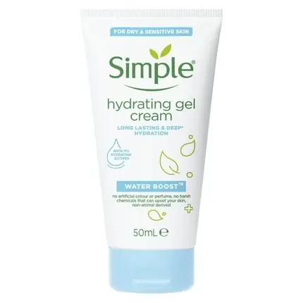 Gel hidratant Simple Water Boost, 50ml, alb Disponibil imediat