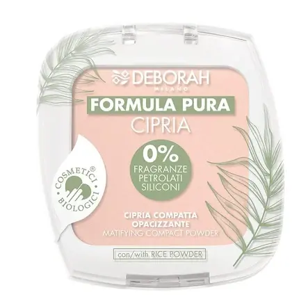 Discount Pudră compactă, Deborah Milano, Formula Pura, roz