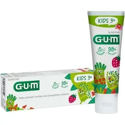 Pastă de dinți copii, Gum, Kids 3+, 98% natural Comandă acum