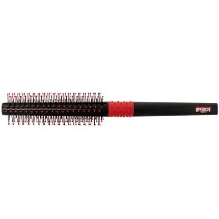 Premium Perie Rotundă Uppercut Deluxe, negru, cu peri spațiat