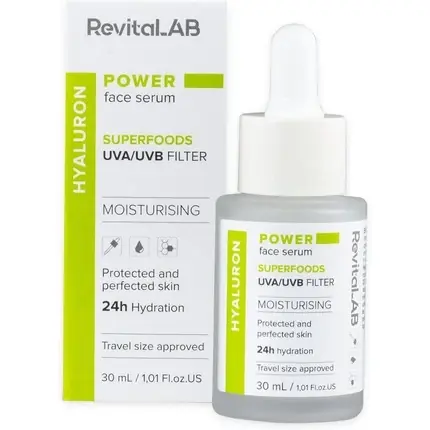 Serum Față, RevitaLAB, Power, 30 ml, alb Ultima șansă