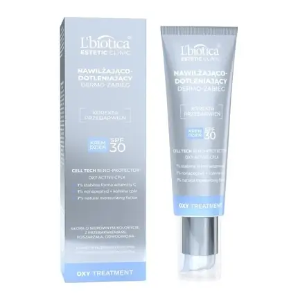 Bestseller Cremă zi L‘Biotica OXY SPF30 35ml, alb