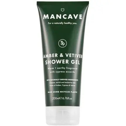 Disponibil imediat Gel de duș, Mancave, Amber & Vetiver, verde