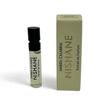 Plată sigură Parfum Nishane Ambra Calabria Extrait, Vial, Verde