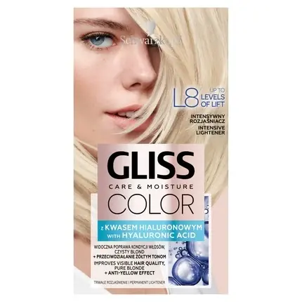 Expediere rapidă Spray de luminare păr Gliss Color Care & Moisture Intensive Lightener L8, 200g