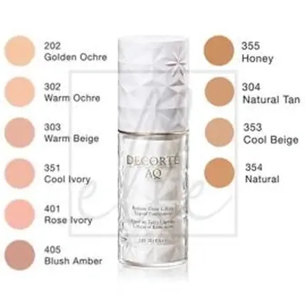 Preț redus Fond de ten lichid Cosme Decorte AQ Base Makeup Radiant Glow Lifting 354 Natural