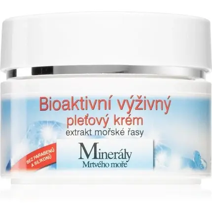 Crema de față Bione Cosmetics cu minerale din Marea Moartă, bio-nutrițională, 51 ml Ofertă exclusivă