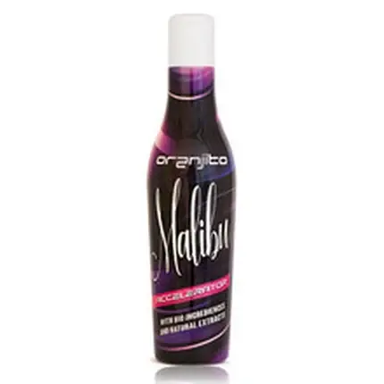 Retur ușor Ulei de bronzat Malibu Accelerator Sun Care Tanning, Oranjito, 216g