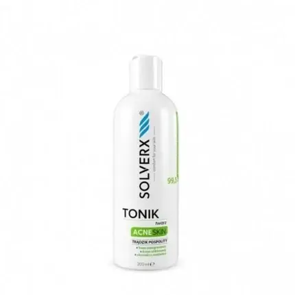 Preț redus Tonik facial Solverx, Acne Skin, 200ml, alb