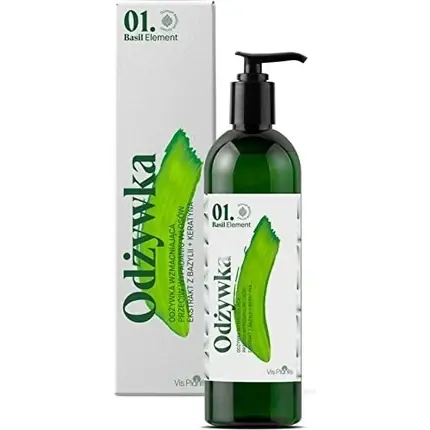 Condiționar Anti-Cădere, Elfa Pharm Basil Element, 300ml, Verde Ieftin