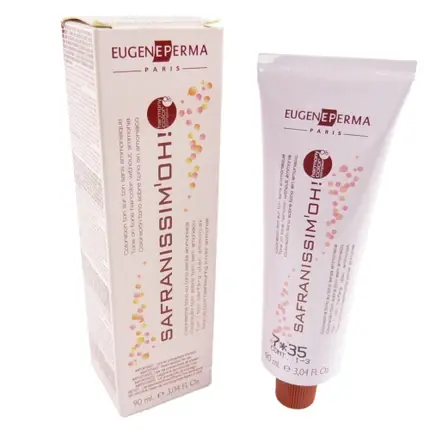 Eugene Perma Safranissimo, Colorant Permanent Păr, fără Amoniac, 90ml Plată sigură