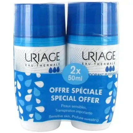 Ofertă exclusivă Deodorant Uriage Power Roll-On 50ml - 2 bucăți