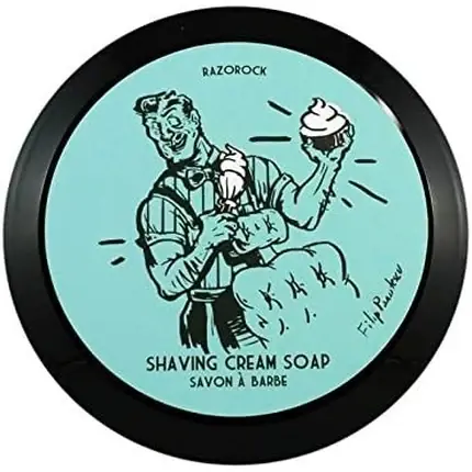 Preț promoțional Săpun de ras Razorock Blue Barbershop, 150g