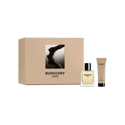 Super ofertă Set Cadou Parfum Burberry Hero 50ml EDT + 75ml Gel Duș