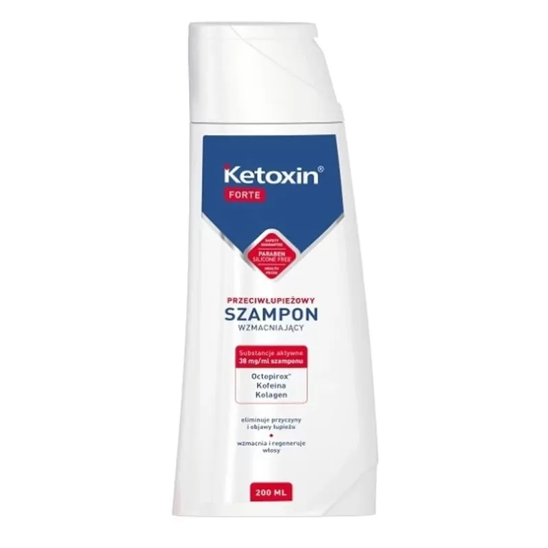 Ketoxin Forte Șampon anti-mătreață fortifiant, 200 ml Reducere extra
