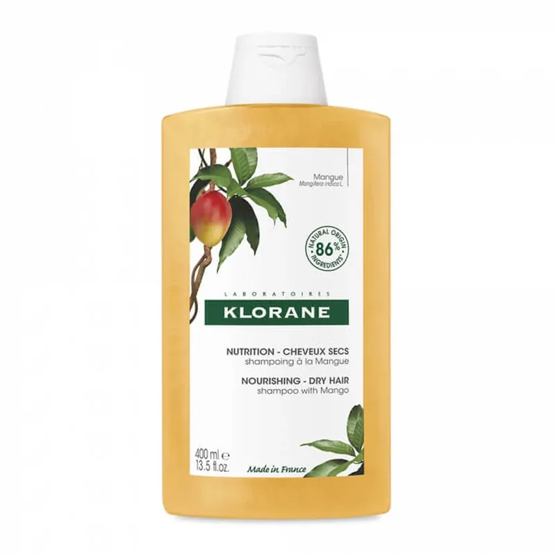 Sampon hranitor cu extract de Mango, 400 ml, Klorane Noutate