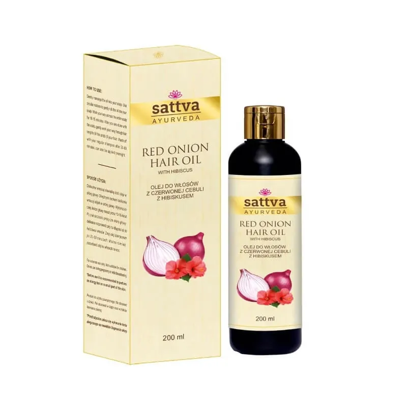 Sattva Ceapă roșie ulei de ceară, 200ml Calitate înaltă