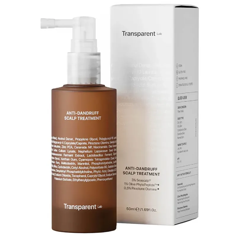 Transparent Lab mătreață scalp tratament, reglarea părului ser tratament, 50 ml Ofertă specială