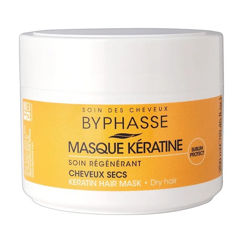 Reducere Byphasse Sublim Protect Keratin Hair, mască pentru păr uscat, 250 ml