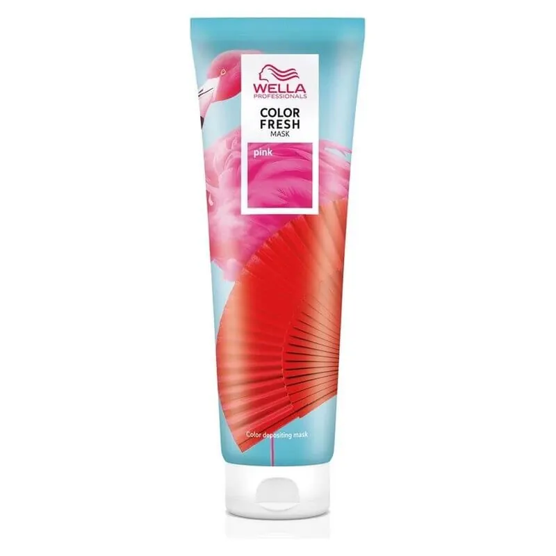 Lichidare de stoc Wella Color Fresh Mask – mască colorată pentru păr, 150 ml – roz