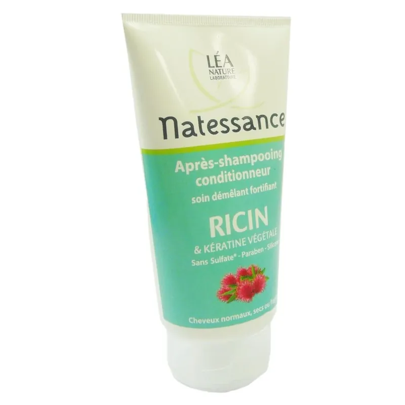 NATESSANCE Balsam de păr cu ulei de ricin 150 ml Livrare expres