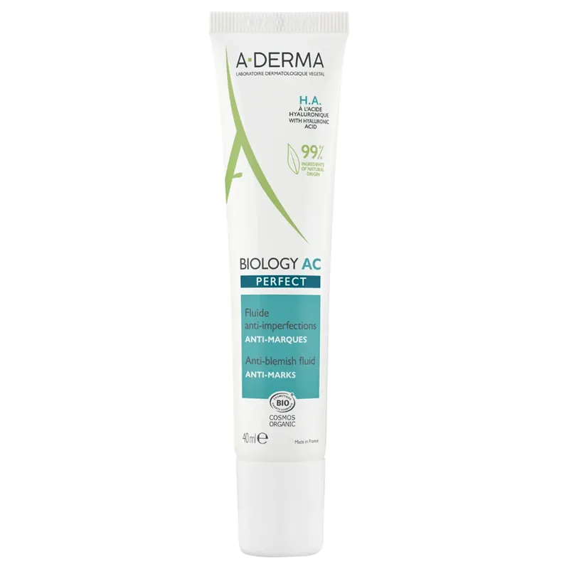 A-Derma Biology AC Fluid anti-imperfectiuni, 40 ml Preț promoțional