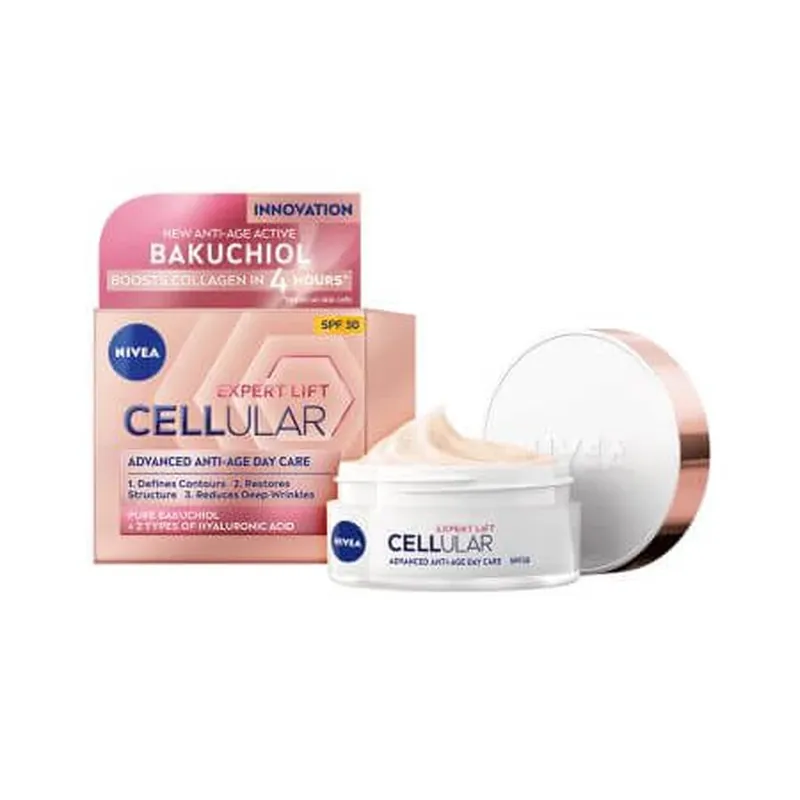 Crema de zi antirid cu SPF 30 Expert Lift Cellular, 50 ml, Nivea Reducere