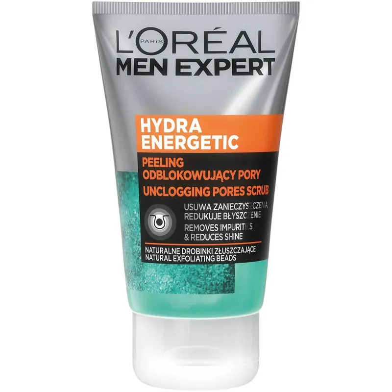 Expediere rapidă L oreal Men Expert Hydra Energetic Face Scrub, 100 ml