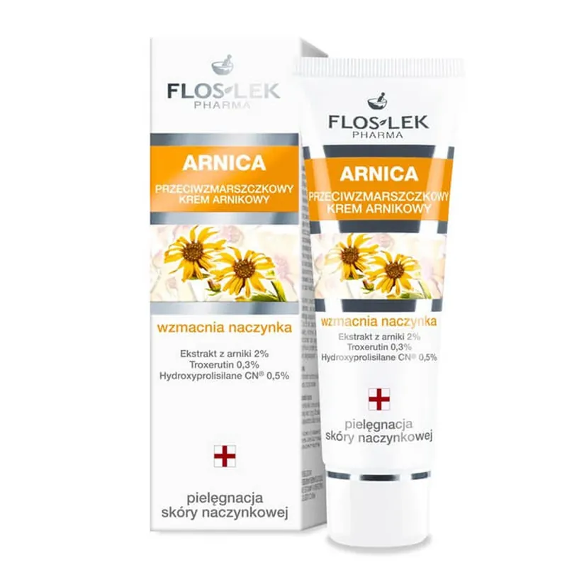 Discount Flos-Lek Arnica, Cremă antirid cu arnică, 50 ml