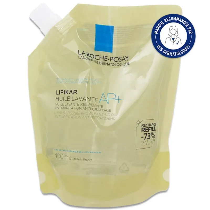 Ofertă exclusivă LA ROCHE POSAY LIPIKAR AP+ REZERVĂ DE ULEI DEMACHIAJ 400 ML