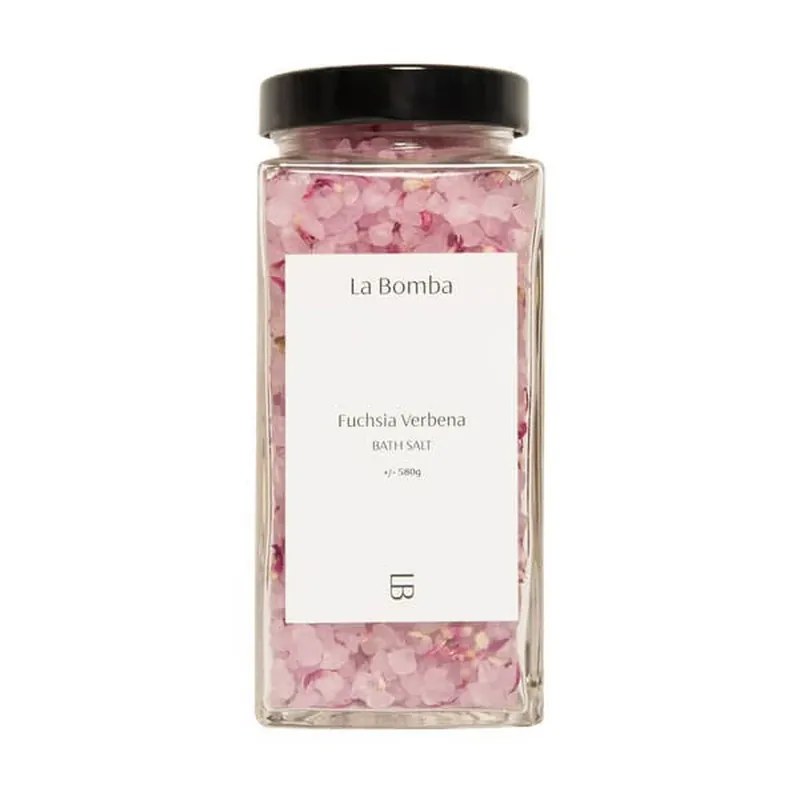 La Bomba, sare de baie Fuchsia verbena, 580 g Ultima șansă