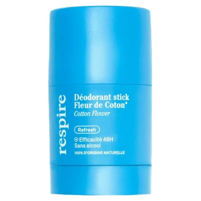 Respire Deodorant stick cu floare de bumbac organic 50 g Mai ieftin