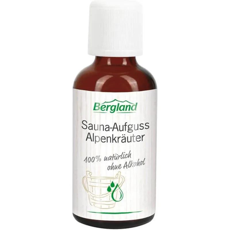 Expediere rapidă SAUNA AUFGUSS Concentrat Alpine Herbs 50 ml
