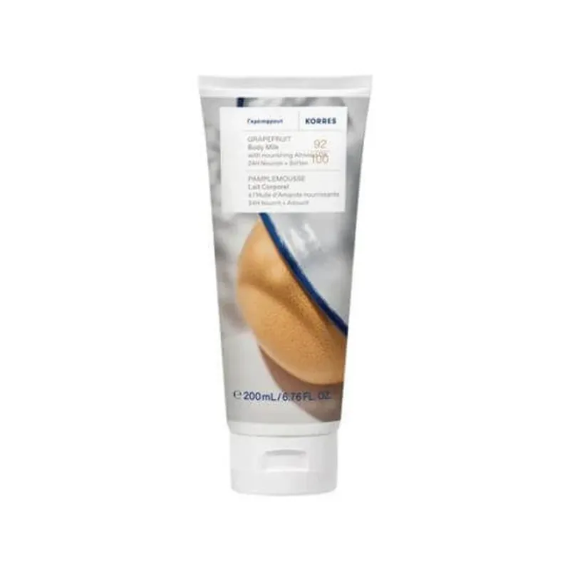 Cel mai bun preț KORRES Body Smoothing Milk Lapte de corp hidratant Grapefruit 200ml