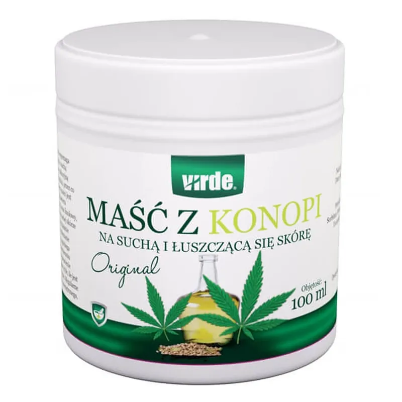 Reducere specială Virde, unguent din cânepă pentru piele uscată și descuamată, 100 ml