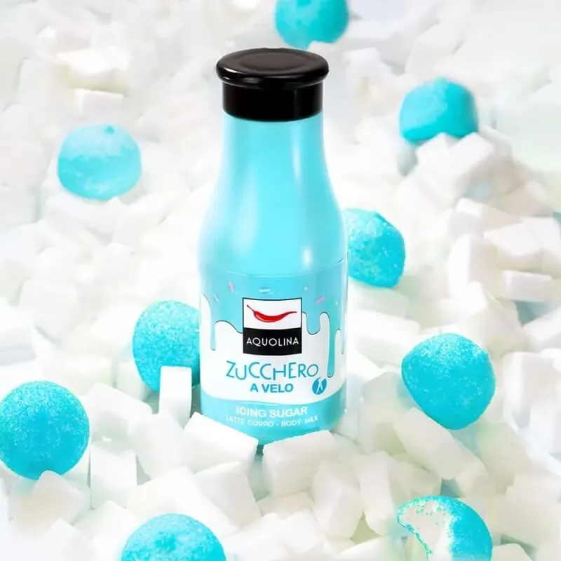 Retur gratuit Aquolina zahăr pudră – lapte de corp parfumat 250 ml