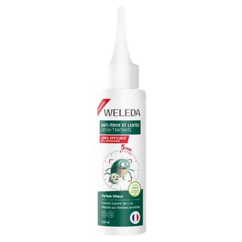 Ofertă exclusivă Weleda Loțiune de tratament împotriva păduchilor și a lendurilor 100 ml