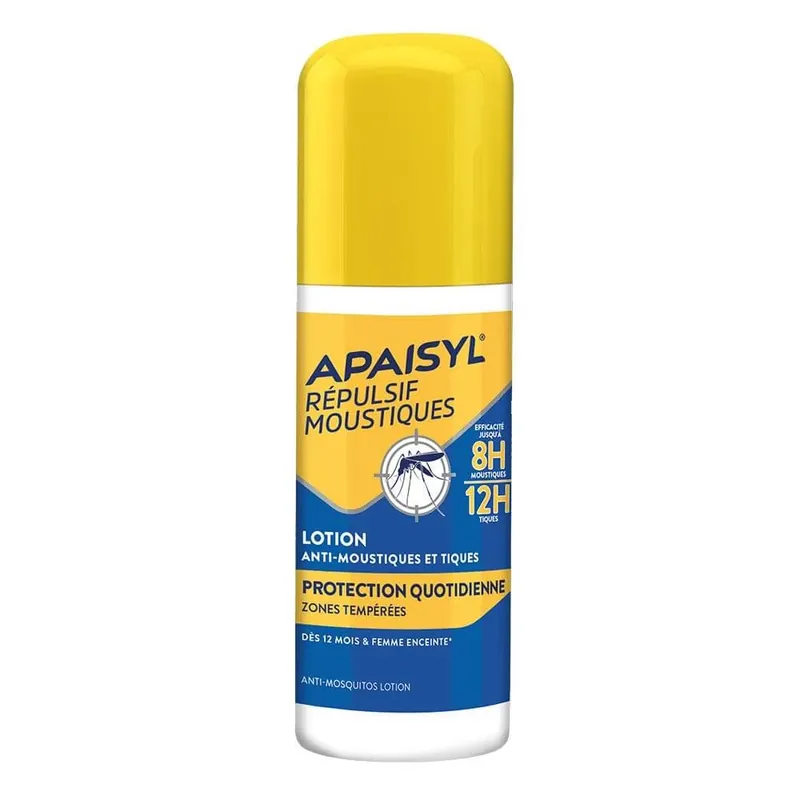 Apaisyl Loțiune zilnică de protecție împotriva țânțarilor 90 ml Noutate