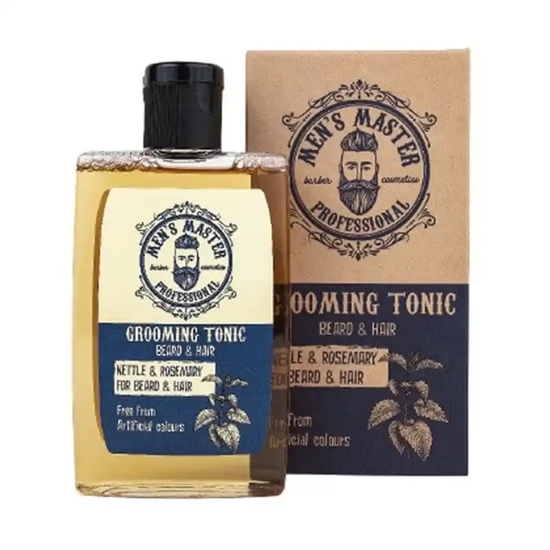 Ieftin Men& 039;s Master Professional Blue Label, tonic pentru îngrijirea bărbii și părului, 120 ml