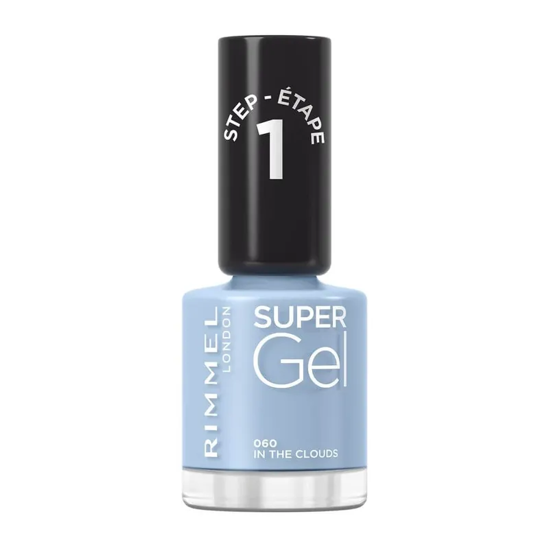 Bestseller Rimmel Gel Nail Polish 060 In The Clouds, 12 ml
