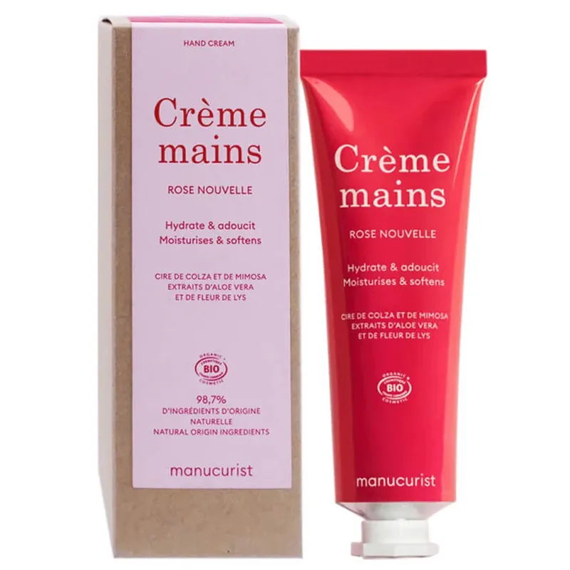 MANUCURIST BIO CREMĂ DE MÂINI CU TRANDAFIR NOUĂ 60 ML Reducere specială