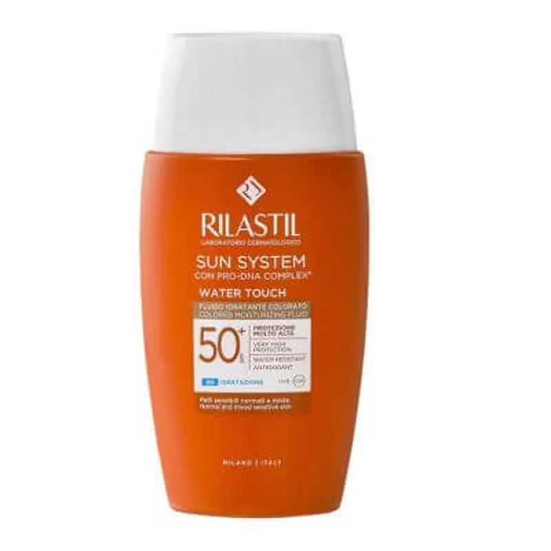 Ofertă specială Rilastil sun system water touch color fluid spf50+ 50 ml