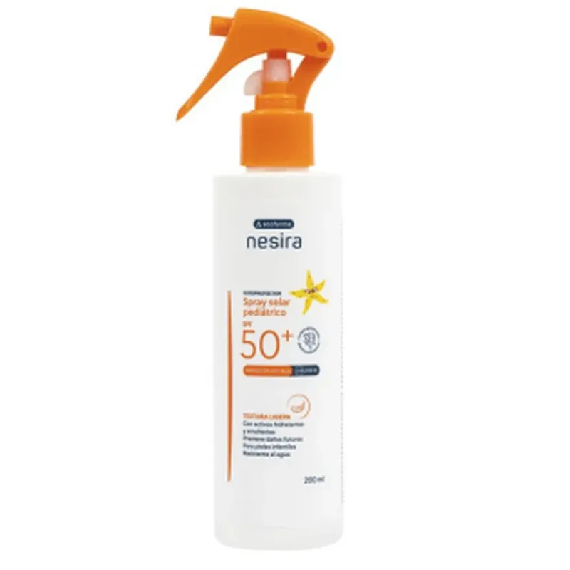 Retur gratuit Acofarma Nesira Solar SPF 50+ Spray solar pediatric 200 ml