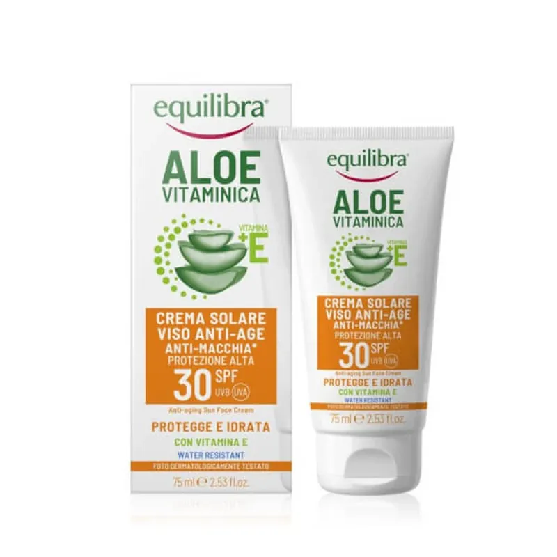 Equilibra cremă solară facială anti-îmbătrânire SPF 30 Nu rata