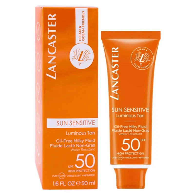 Preț mic LANCASTER SUN SENSITIVE FLUID LACTAT NON-GRAS SPF50 50 ml