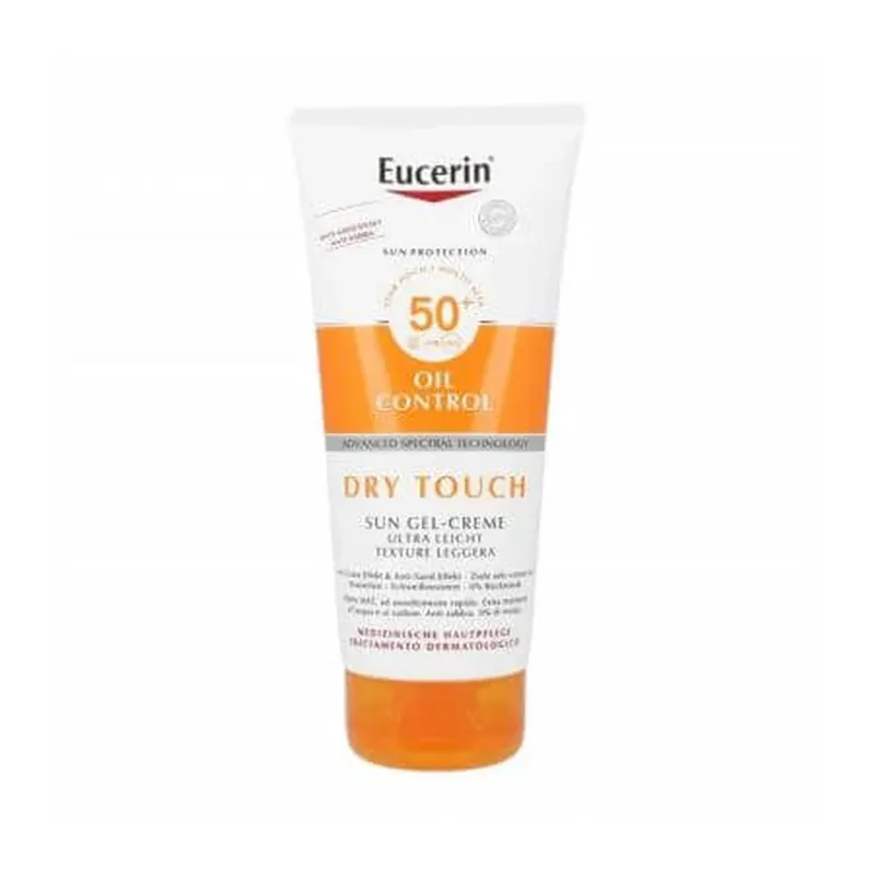 Noutate Crema gel de corp cu protectie solara SPF 50+ Sun Protection Oil Control, 200 ml, Eucerin